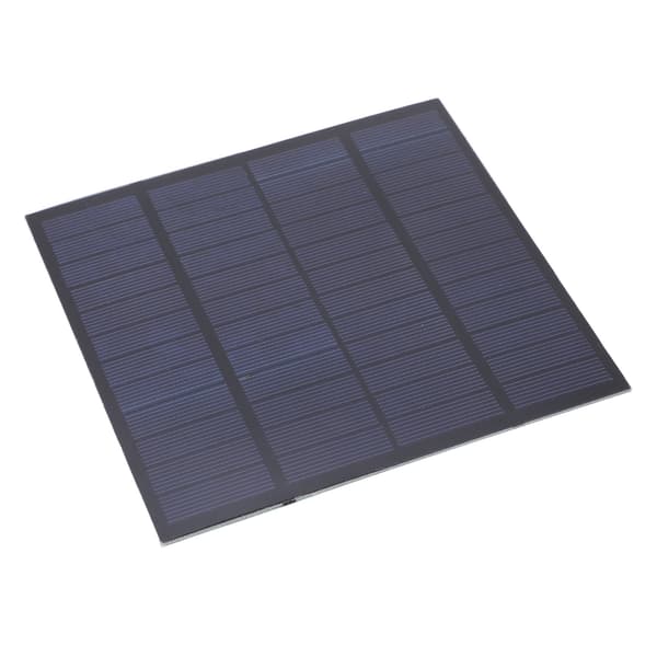 3W 12V DIY Solcellepanel Bærbart Utendørs Reise Polysilisium DIY Solcellepanel 145x145mm