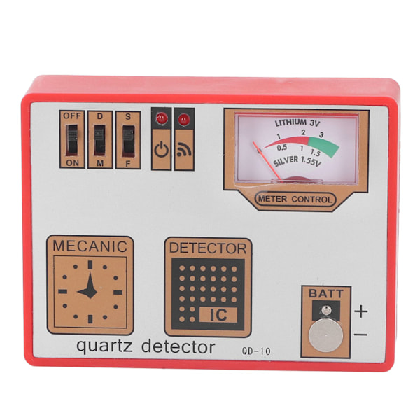 Quartz Tester Ur Batteri Tester Demagnetizer Timegrapher Demagnetiseringsmåler Maskin Reparationsværktøj