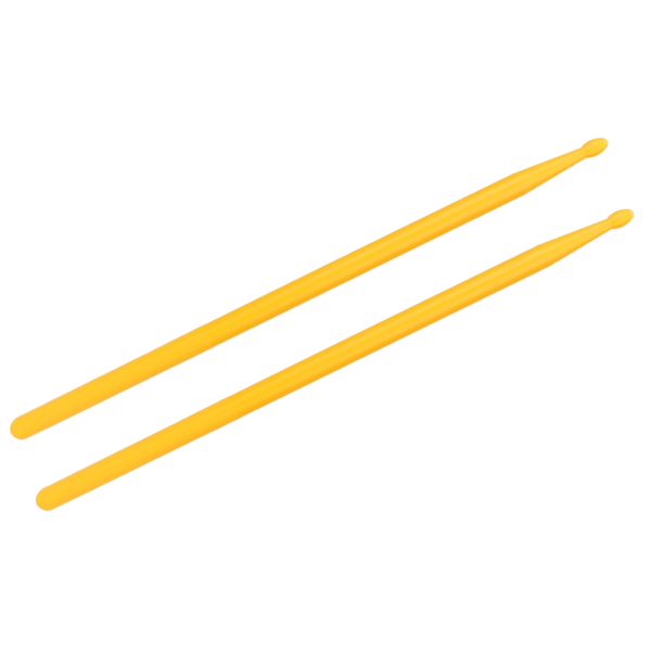 2 st nylon färgade nylon för jazztrummor/ set (gul)