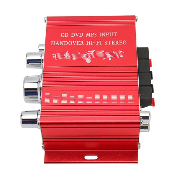 Bilforsterker DC 12V HiFi 20Hz til 20kHz MP3 CD DVD DSP 4 Lydfelt Billaudsystem