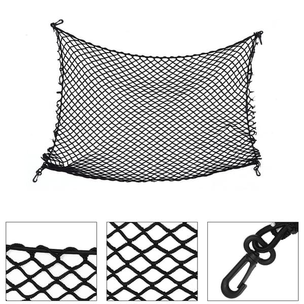 Jeep Wrangler JL Bagasjeromsorganisator bak, elastisk netting