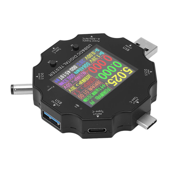USB Digital Display Voltmeter Trådlös Bluetooth Fjärrkontroll Laddningsdetektor DC 3.6‑32V