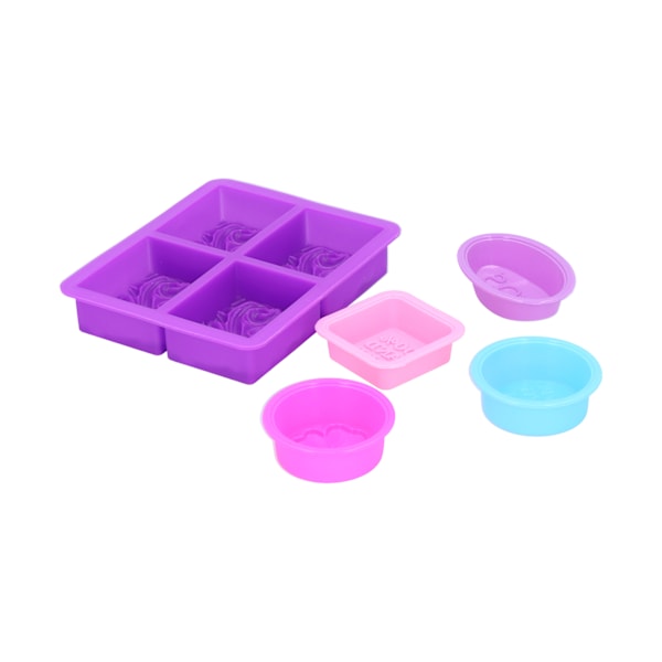 5Pcs Silicone Cake Mold Multifunctional Food Grade Mold for Camping Meeting Restaurant