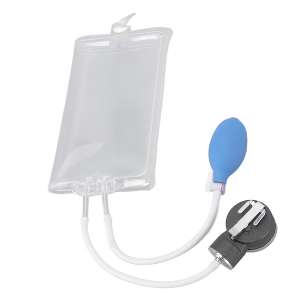 500 ml tryckinfusionspåse TPU transparent vätskeinfusionspåse för snabb infusion av blod och vätska