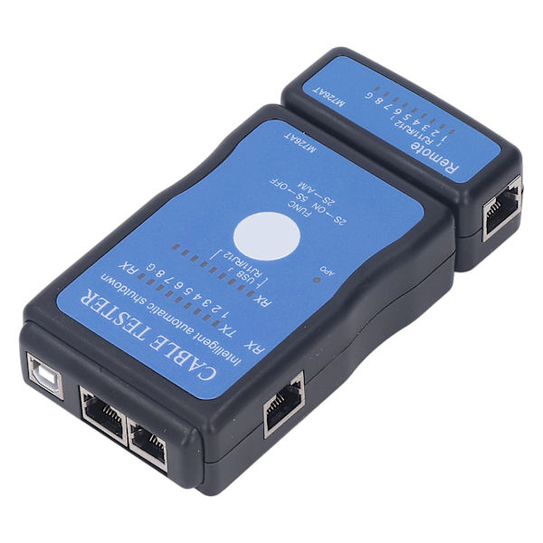 Netværkskabeltester Multifunktionel Intelligent Test Split Type Håndholdt POE Tester til Ethernet