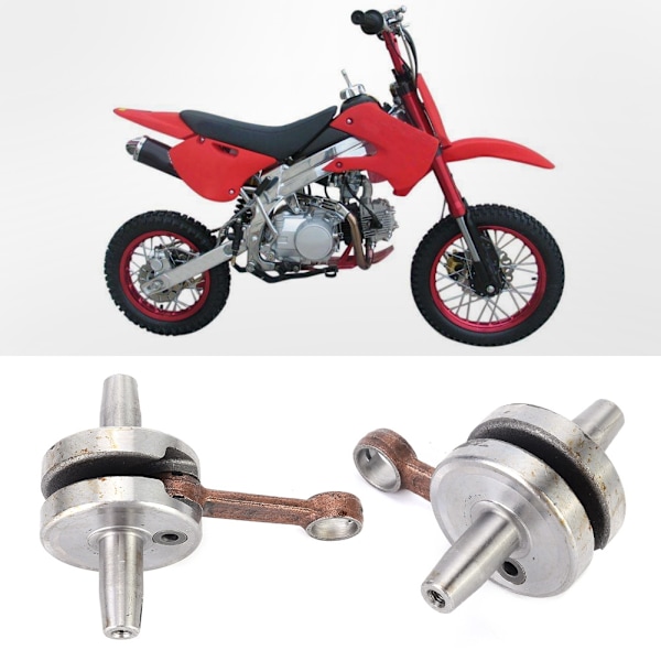 Metallvevaxel Vevaxel Passar för 47cc 49cc Mini Dirt Bike ATV Praktiskt Tillbehör