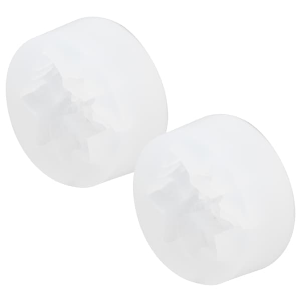 2 STK Blomst Silikonform DIY Aromaterapi Stearinlys Gips Sjokoladekake Såpeform