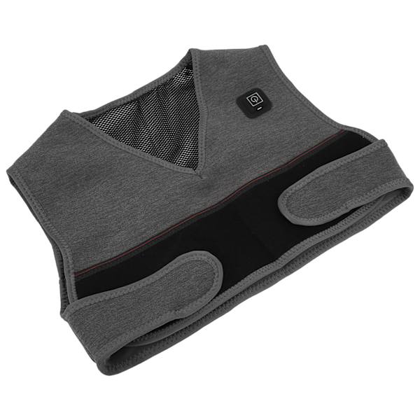 USB Electric Moxibustion Värmeväst Jacka Neopren Body Warmer för vinter utomhus