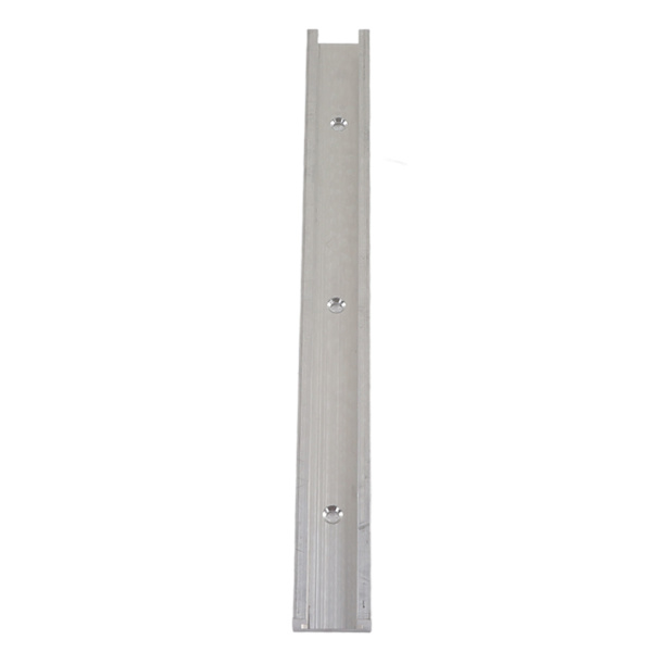 T-skrue fastgørelsesspor i aluminiumlegering T-spor geringsskinne til knusebord træbearbejdning DIY-værktøjer 50 cm / 19,7 tommer