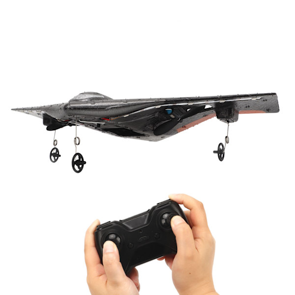 2,4 GHz RC Glider Flyvemaskine Model Kollisionsresistent Glide Fjernstyret Flyvemaskine Legetøj til Børn Orange 1 Batteri