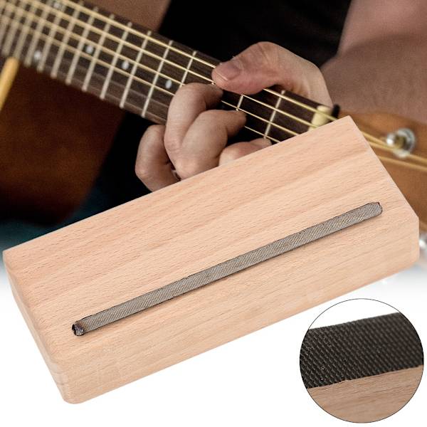 45 Degrees Guitar Fret Bevel File Kitaran korjaustyökalu Luthierin huoltotyökalu