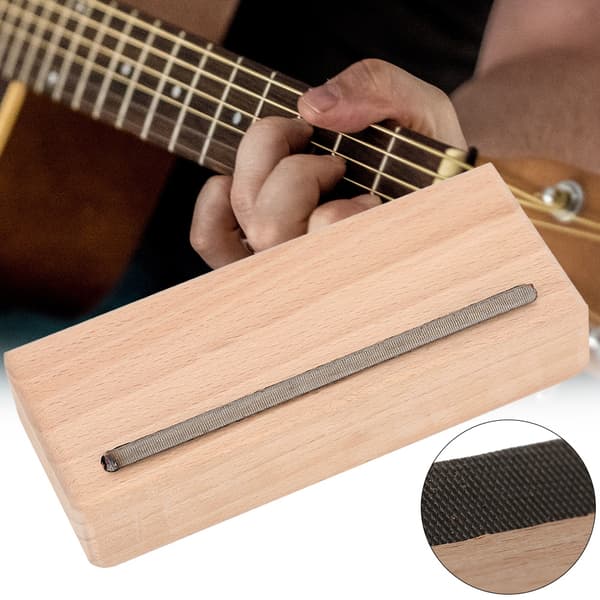 45 graders gitarrbandfasfil Gitarrreparationsverktyg Luthier underhållsverktyg