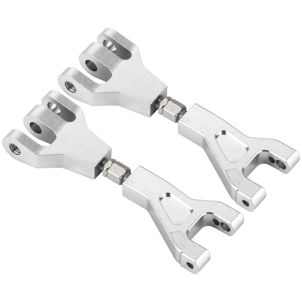 RC aluminiumlegering främre övre svängarm Passar för REDCAT 1/10 XTE fjärrkontroll bilmodell Silver