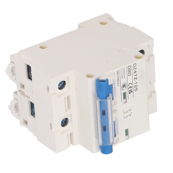 2P Mini effektbryter 10KA bruddkapasitet Solar PV System Liten effektbryter 80A DC1000V Blå bryter