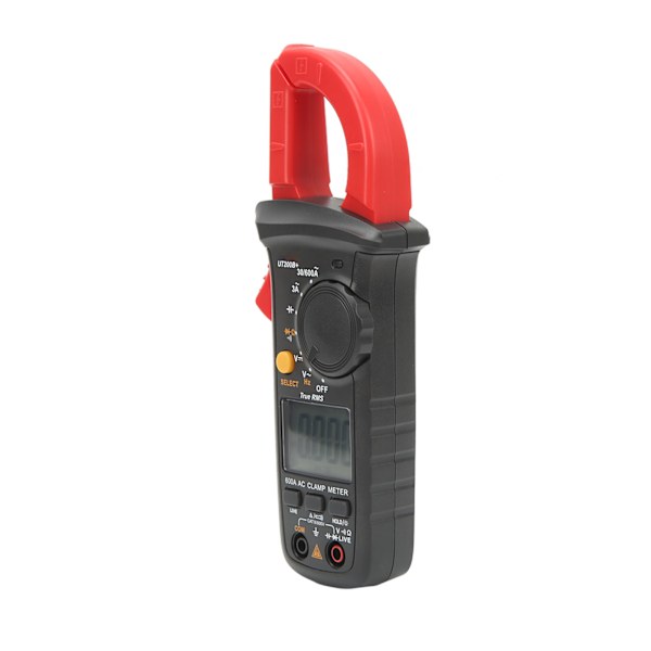 Digital klämmamätare AC DC spänning ström resistans kapacitansmätare elektrisk test multimeter
