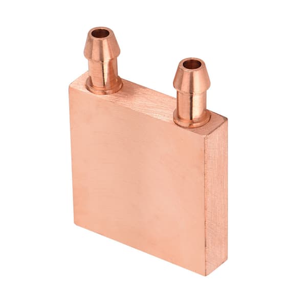 Kobber Vannkjølingsblokk for Grafikk GPU Hode CPU 40 * 10mm