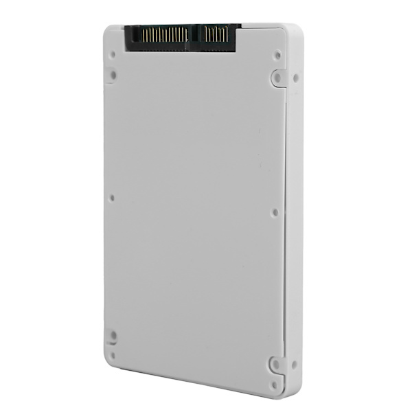 MSATA til SATA3.0 adapterboks 2,5 tommer SSD Solid State Drive 7 mm datamaskintilbehør Deler Hvit