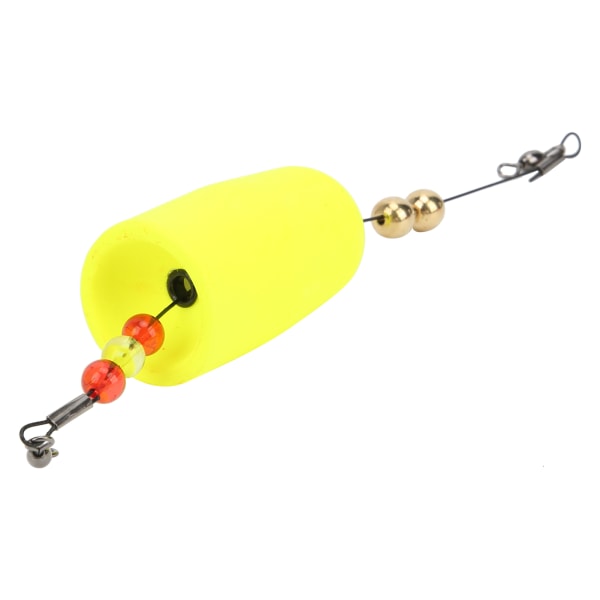 Skum Red Fish Drift Float Lyse farger Holdbar Cork Floats Fiske Drifting Tilbehør Gul