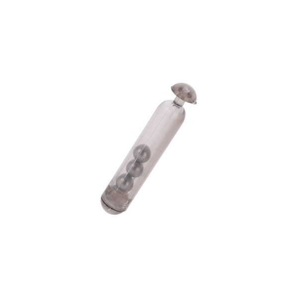 Fiske lokke agn Rangler Sett inn Tube Rangler Shake Tiltrekk Flue Plast Fiskelyd BarTransparent Svart