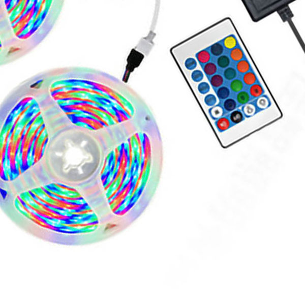 2835 Wifi LED-stripebelysning Vanntett fleksibel lysstripe DC 12V Infrarødt lyssett for innendørs utendørs 5m / 16,4ft
