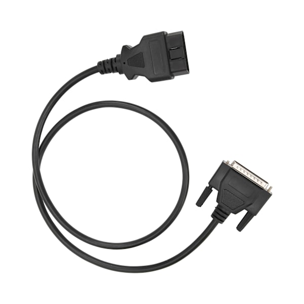 Diagnostisk OBD2 han til DB25 han kabeladapter 16pin 102cm/40in Erstatning for SBB V33 nøgleprogrammerer
