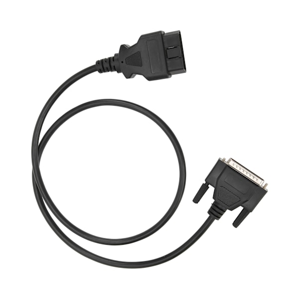 Diagnostisk OBD2 hane till DB25 hane kabeladapter 16pin 102cm/40in Ersättning för SBB V33 nyckelprogrammerare