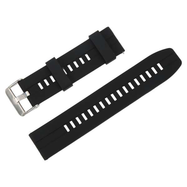 Smartwatch-rem Myk Silikon Smartwatch Armbåndsarmbånd erstatning for Huawei GT2 GT2e Black 20MM