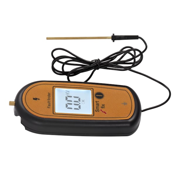 MLD 004F Elektronisk stängseltestare LCD-skärm Digital stängselspänningstestare Stängseltestare 15KV med bakgrundsbelysning Gul