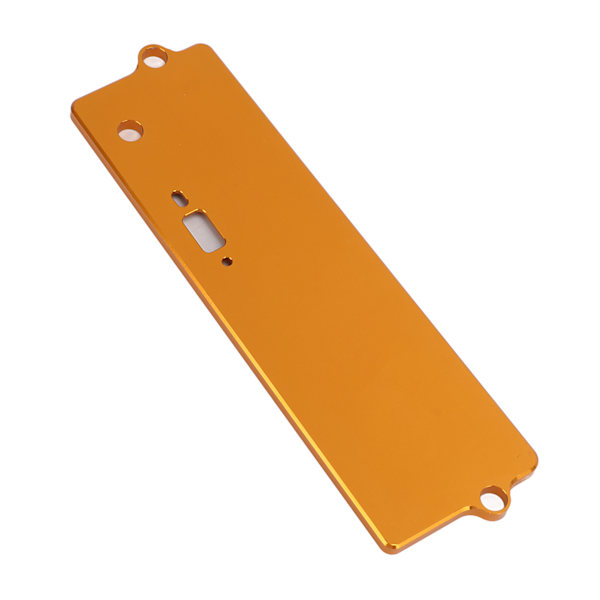Batteripladehus i aluminiumslegering til HSP 94122 94155 94166 94177 94188 1/10 RC Bil Dele Guld