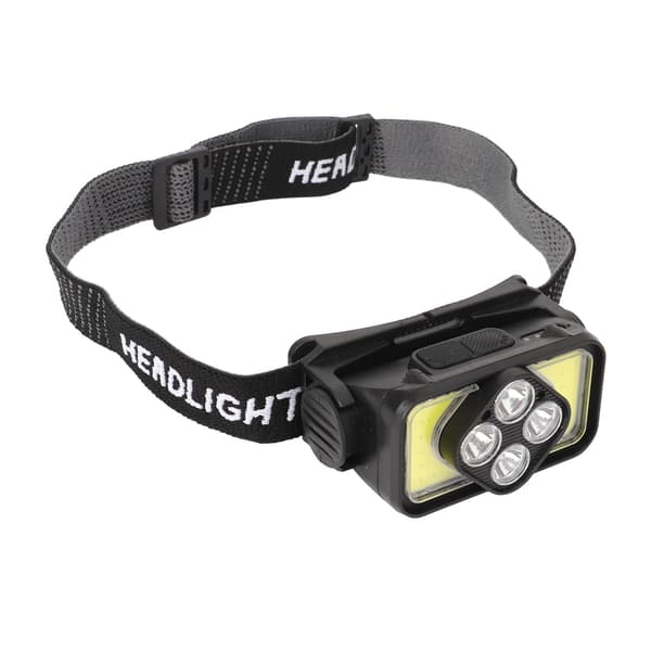 COB Hodelykt USB Oppladbar Led Hodelykt IPX4 Vanntett Hodelykt Bevegelsessensor Utendørs Fiske Camping Hodelykt