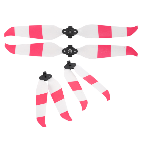 Farverige Propeller Drone Quick Release Blade Rekvisitter til Mavic Air 2/Air 2S tilbehør Rød-Hvid