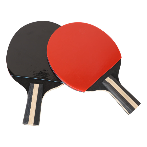 REGAIL Ping Pong Paddle Set med två racketar och tre bollar Bordtennisbat för utomhusaktiviteter Bollspel Vit