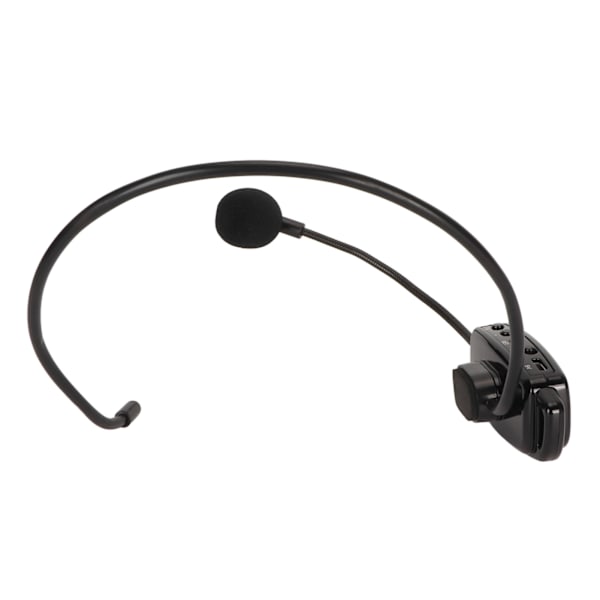 Trådløs mikrofon Headset Støjreduktion Genopladelig LED digital skærm UHF Head Mic til undervisningsscenen