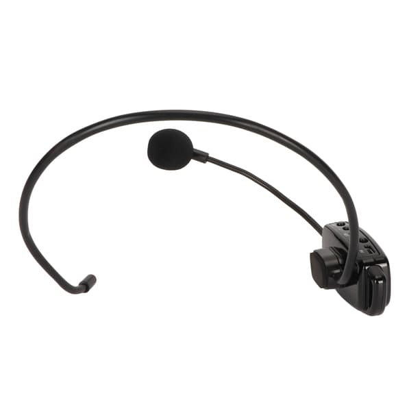 Trådløst mikrofonheadset Støjreduktion Genopladeligt LED Digitalt Display UHF Hovedmikrofon til Undervisning Scene