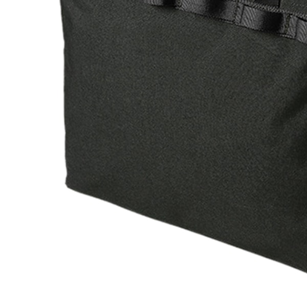 Camping Opbevaringspose Stor Kapacitet Multifunktionel Sammenklappelig Utility Tote Bag til Picnic Rejse Bil Sort