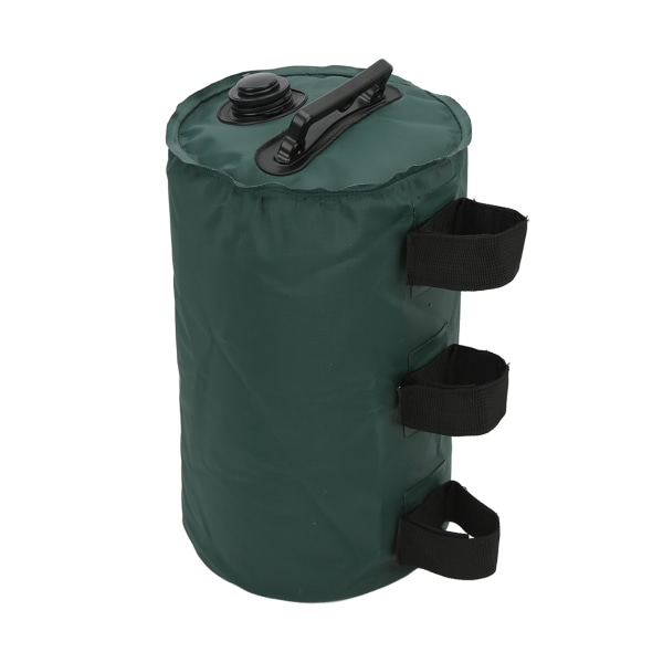 Teltvægte Foldbar lækagesikker vandvægtpose med 2,2 cm vandindsprøjtningsport til baldakin Telt Grønt
