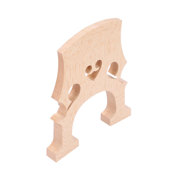 Maple Wood Cello Bridge Reservedeler Instrumenttilbehør for 4/4 3/4 celloer (4/4)