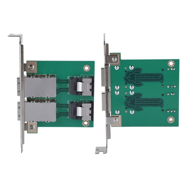 Dual Mini SAS 36P-26P SFF8087 til SFF-8088 Server Adapter Board 8088-8087 Converter PCI Bracket