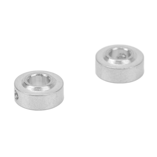 2ST Helikopter Spindel Håller Ring Silver Helikopter Metall Fast Ring för WLtoy K130 K200 Fjärrkontroll Helikopter