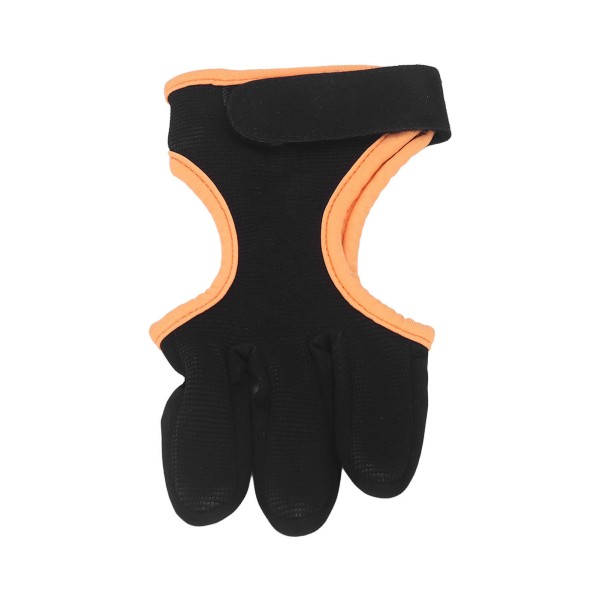 Bågskytte Handskydd Tre fingrar Andas PU Recurve bågbågskytte handskar för utomhusskytte M