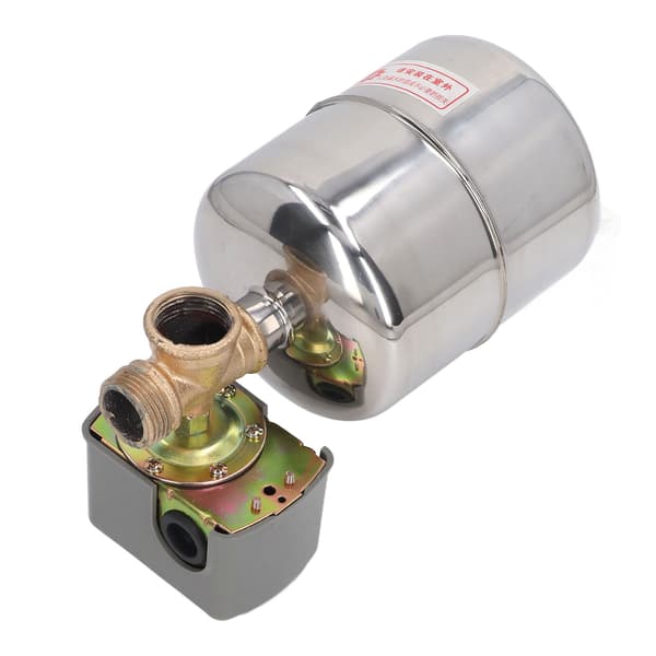Trycktank Backventilssats ABS Metall Tät Passform Luftkompressor Backventil för Automatisk Kontroll 110V-230V