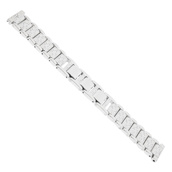 22mm Blank Smartwatch-armband för Samsung Gear S3/ Gear2 R380/ Gear2 Neo R381/ Live R382 Silver(opp)