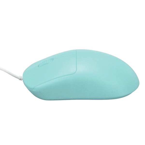 Trådbunden Mus Optisk 1200DPI USB-Port Ergonomisk Design Plug and Play Datormus för Bärbara Datorer Stationära Datorer Blå