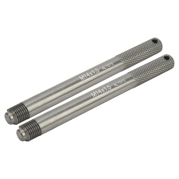 2 st Hjuljusteringsnålar Hjulhängare Stiftset Fälg Stift Guide Verktyg för Bil Däckreparation M14 X 1.5