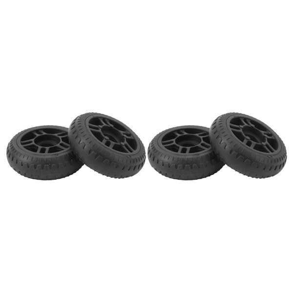 4 st Resväskehjul 360 Graders Rotation Tyst Drift Ersättning Universal Resväska Bagagehjul för Reparation