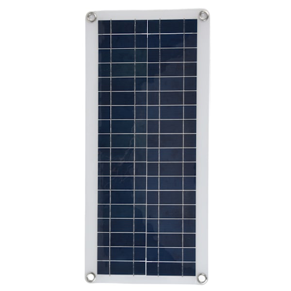 Polykrystallinsk solpanel startpakke 30A laderegulator 220W inverter til vandring camping båd campingvogn