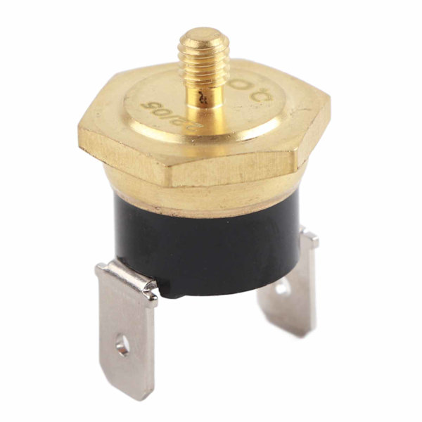 5 stk. KSD301 kobbertermostat bimetallisk normalt lukket M4 snap-disk temperatursensor 250V 80℃