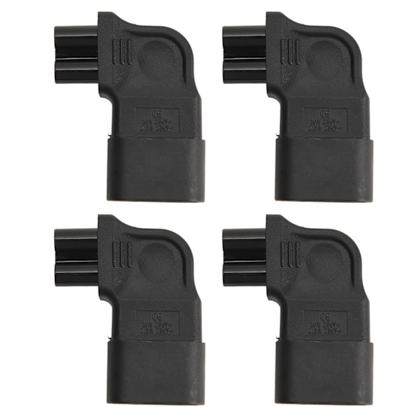 4st IEC320 C14 till IEC320 C5 Adapter Power hane till hona konverteringskontakt 250V 2,5-10A 2500W