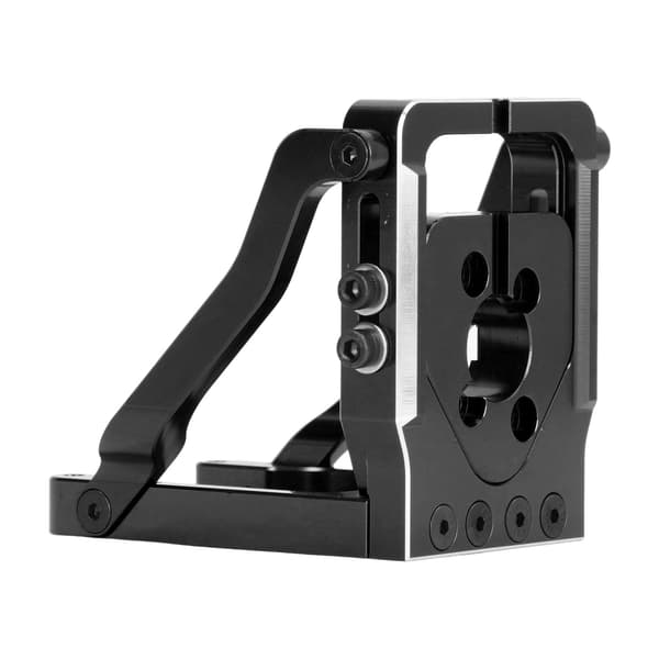 RC Quick Release Motor Base Aluminiumlegering Solid Konstruktion til TRAXXAS 1/6 XRT 8S 1/5 6S 8S Sort