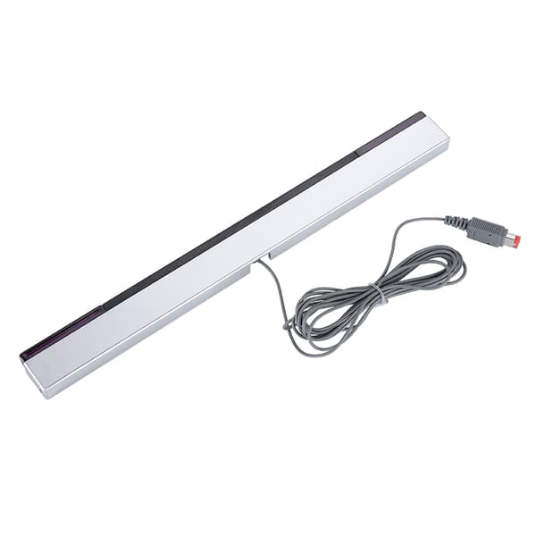 Infrarød IR Signal Ray Sensor Bar Kablet Mottaker &amp; Stativ for Nintendo WII Konsoll